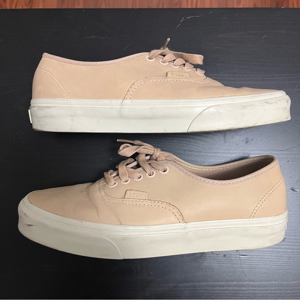 Vans Authentic Veggie Tan Leather Men’s Size 7.0